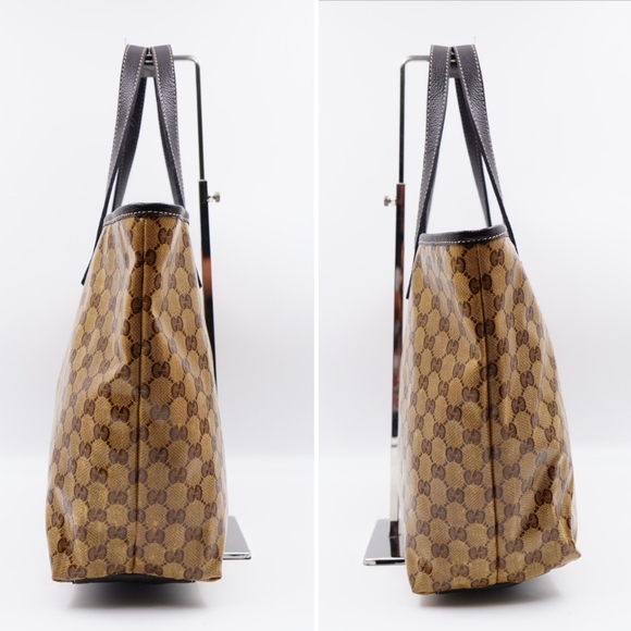 AX40❤️ Gucci GG Crystal Coated Canvas tote - Picture 6 of 13